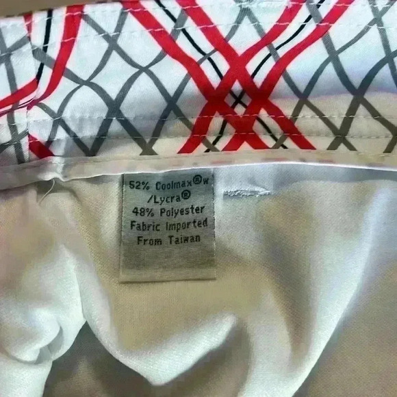 GG blue golf skirt with under shorts. Red plaid Size 10 NWT skirt - Picture 10 of 13